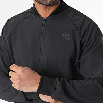 Adidas Originals - Veste Zippée A Bandes Bonded IY4874 Noir