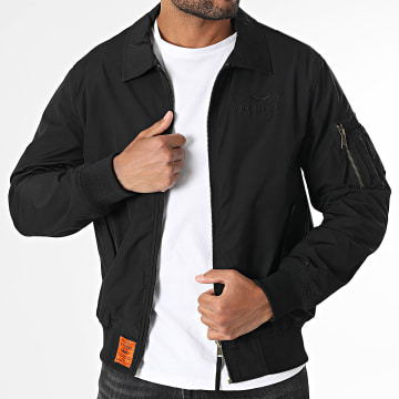 Bombers Original - Bomberjacke Hawk Schwarz