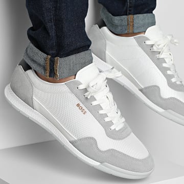 BOSS - Zapatillas de titanio 50536524 Blanco