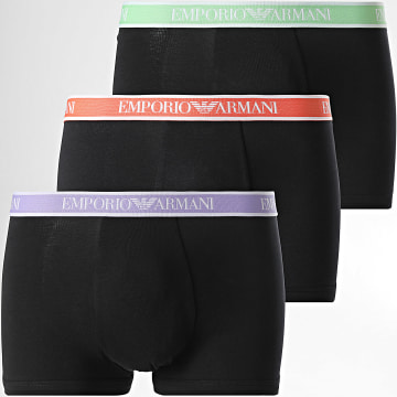 Emporio Armani - Juego de 3 calzoncillos negros EM000259-AF10779
