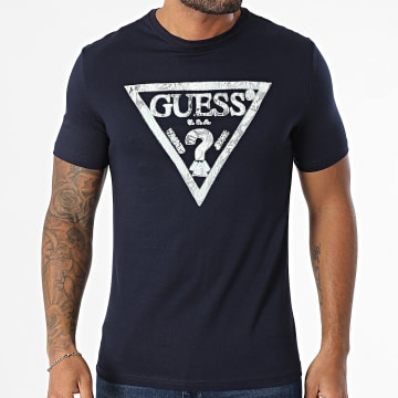 Guess - Maglietta M5GI06-I3Z14 blu navy