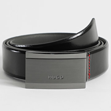 HUGO - Cinturón Gexter 50541176 Negro