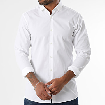 HUGO - Chemise Manches Longues Slim Erondo 50389769 Blanc