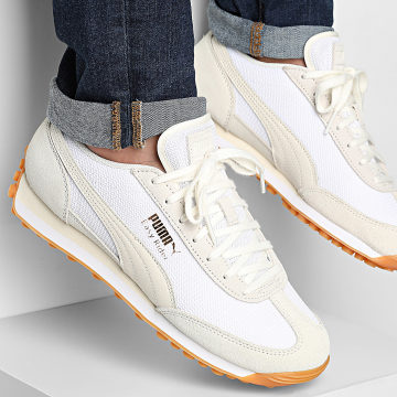 Puma - Zapatillas Easy Rider Elevated 401253 Puma Blanco Escarcha Marfil