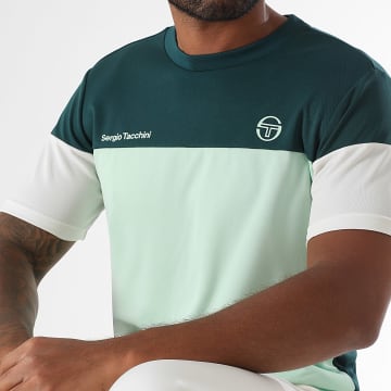 Sergio Tacchini - Prave Camiseta 40845 Verde claro Verde oscuro