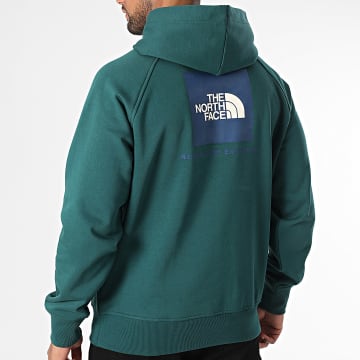 The North Face - Sweat Capuche Simple Dome A89F9 Vert Pétrole