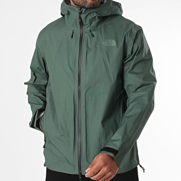 The North Face - Cortavientos Packable con Capucha A8B5F Verde Caqui