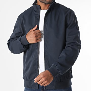 Tiffosi - Giacca Harrow con zip 10060338 Blu navy