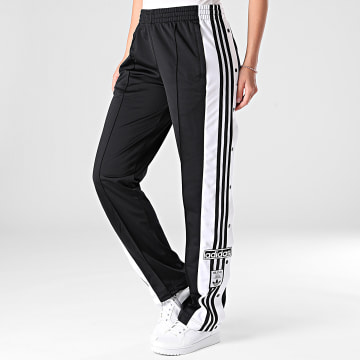 Adidas Originals - Pantalones de chándal para mujer Adibreak IU2519 Negro Blanco