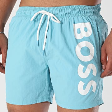 BOSS - Short De Bain Octopus 50514502 Bleu Clair