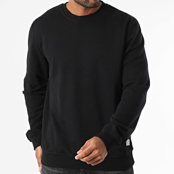 Classic Series - Sudadera de cuello redondo Fence 50-411 Negro