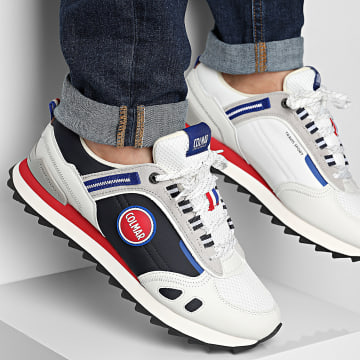 Colmar - Travis Sport Bold Dual 017 Navy Wit Rood Sneakers