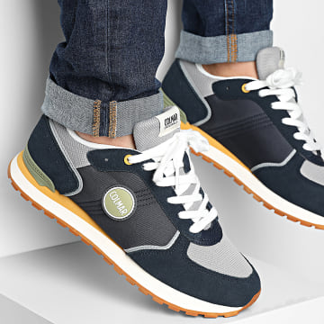 Colmar - Travis Block 066 Navy Grijs Sage Groen Sneakers