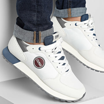 Colmar - Travis Authentic 062 White Dark Denim Dark Gray Sneakers