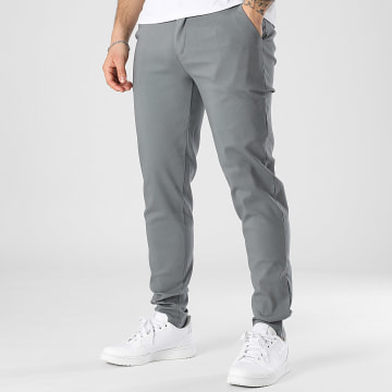 Frilivin - Pantaloni chino grigio antracite