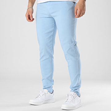 Frilivin - Pantaloni chino blu chiaro