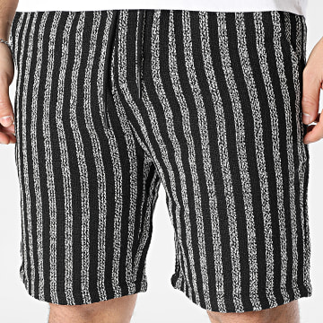 Frilivin - Short Jogging A Rayures Noir