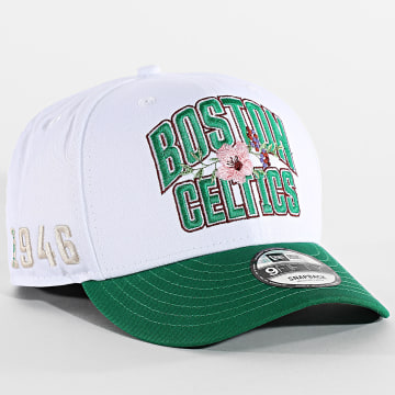 New Era - Boston Celtics Wordmark 9Fifty Cap 60595288 Wit Groen