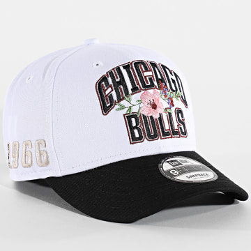New Era - Gorra NBA Wordmark 9Fifty Chicago Bulls 60595270 Blanco Negro