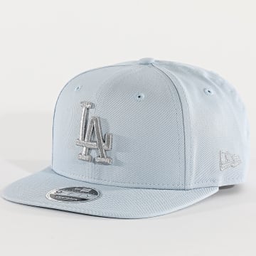 New Era - Casquette Snapback Metallic 9Fifty LA 60595210 Bleu Clair