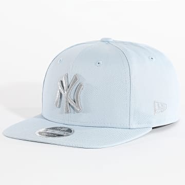 New Era - Gorra metálica 9Fifty NY Yankees Snapback 60595213 Azul claro