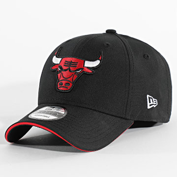 New Era - 9Forty Gorra de microfibra de los Chicago Bulls 60595181 Negro
