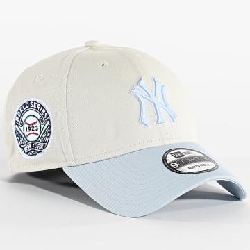 New Era - Casquette Patch 9Forty NY Yankees 60595222 Bleu Clair Beige