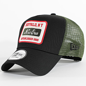 New Era - Gorra Trucker Patch 60595459 Negro Verde