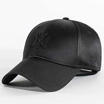 New Era - Gorra de satén para mujer 9Forty NY Yankees 60595368 Negro