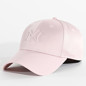 New Era - Gorra de satén para mujer 9Forty NY Yankees 60595369 Rosa