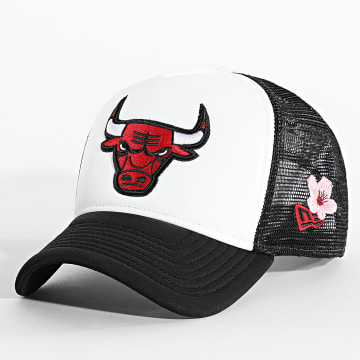 New Era - Flor Chicago Bulls NBA Trucker Cap 60595281 Negro Blanco