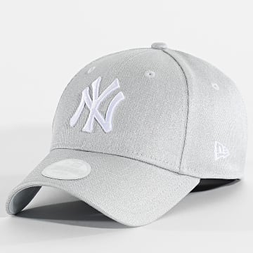 New Era - Gorra de mujer Denim metalizado 9Forty NY 60595374 Plata
