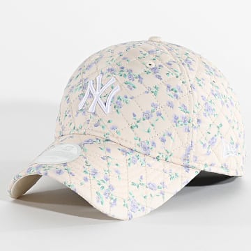 New Era - Casquette Femme Floral Quilt 9Twenty NY 60595367 Beige Floral