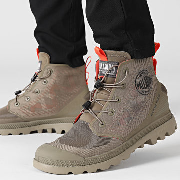 Palladium - Botas Pampa Lite Travel 74472 Verde oscuro
