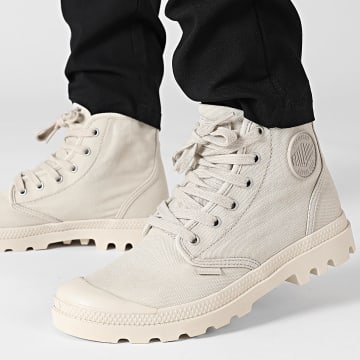 Palladium - Botas Pampa Altas 02352 Gris Natural