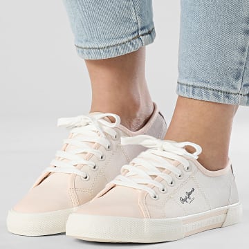 Pepe Jeans - Sneakers Damen Brady Colors PLS31600 Light Peach Beige