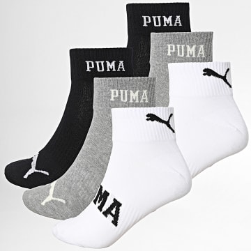 Puma - Lot De 6 Paires De Chaussettes 701235583 Noir Gris Blanc