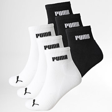 Puma - Lot De 6 Paires De Chaussettes 701236243 Noir Blanc