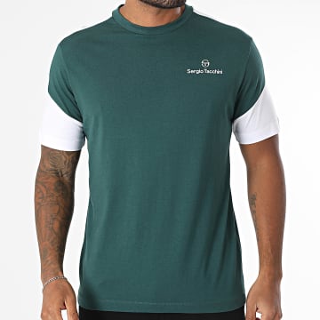 Sergio Tacchini - Tee Shirt Giardino 41004 Vert Foncé