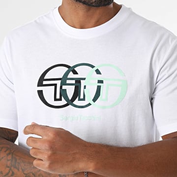 Sergio Tacchini - Tee Shirt Triade 025 41091 Blanc