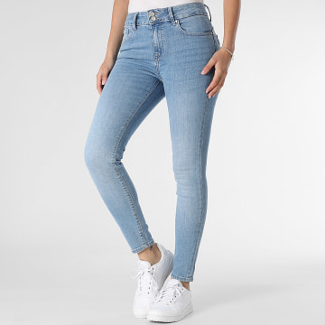 Tiffosi - Vaqueros pitillo ligeros para mujer 10059370 Denim azul