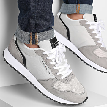 Tommy Hilfiger - Baskets New Runner Eva Mix 5465 Grey Whisper
