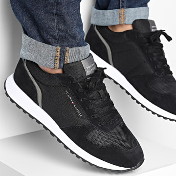 Tommy Hilfiger - Baskets New Runner Eva Mix 5465 Black