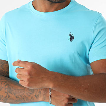 US Polo ASSN - Tee Shirt US154026-0000270 Bleu Clair