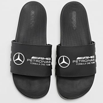 Adidas Sportswear - Claquettes Adilette AMG Mercedes JR1070 Noir