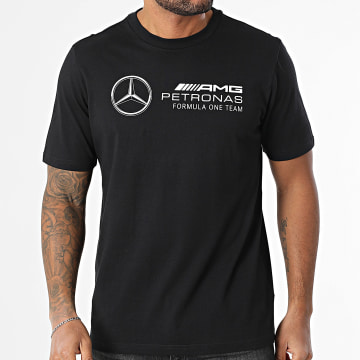 Adidas Sportswear - Tee Shirt Mercedes AMG JV5434 Noir Blanc