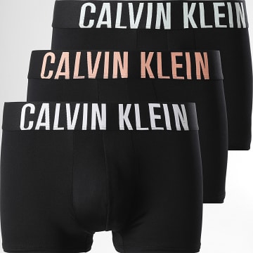 Calvin Klein - Lot De 3 Boxers NB3775A Noir
