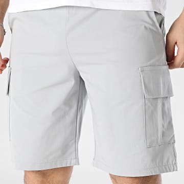 Frilivin - Pantalones cortos cargo grises