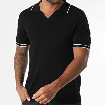Frilivin - Polo Manches Courtes 625 Noir
