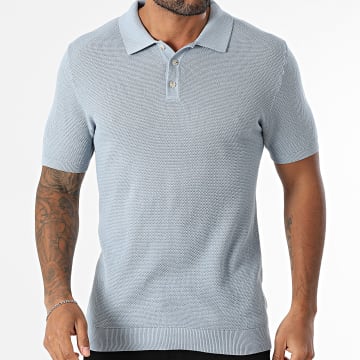 Frilivin - Polo Manches Courtes Bleu Clair